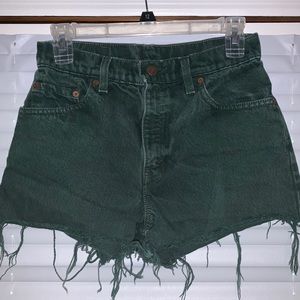 Forrest Green Levi shorts
